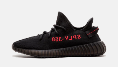 Yeezy boost 350 v2 black red